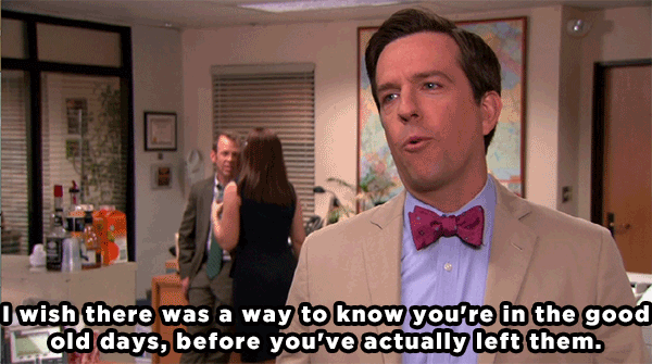 The Office quotes from Andy about the good old days